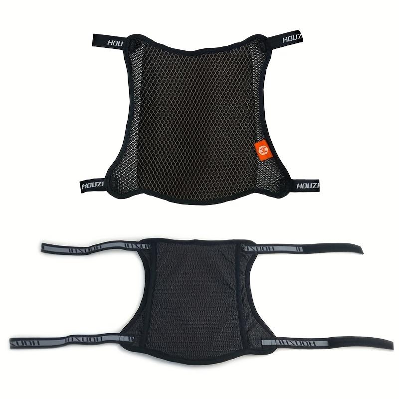 3D Double-Layer Mesh Motorcycle Seat Cushion Cover Breathable Summer Cooling Pad with Ergonomic Design, Durable Comfort Fit for Bikes & Vehicles