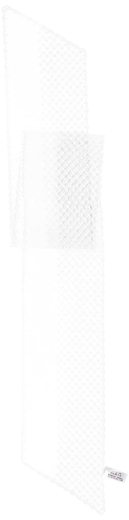 Cuco Dames Mesh Geborduurd Tule Sjaal, 2313121518, Ivoor (202)