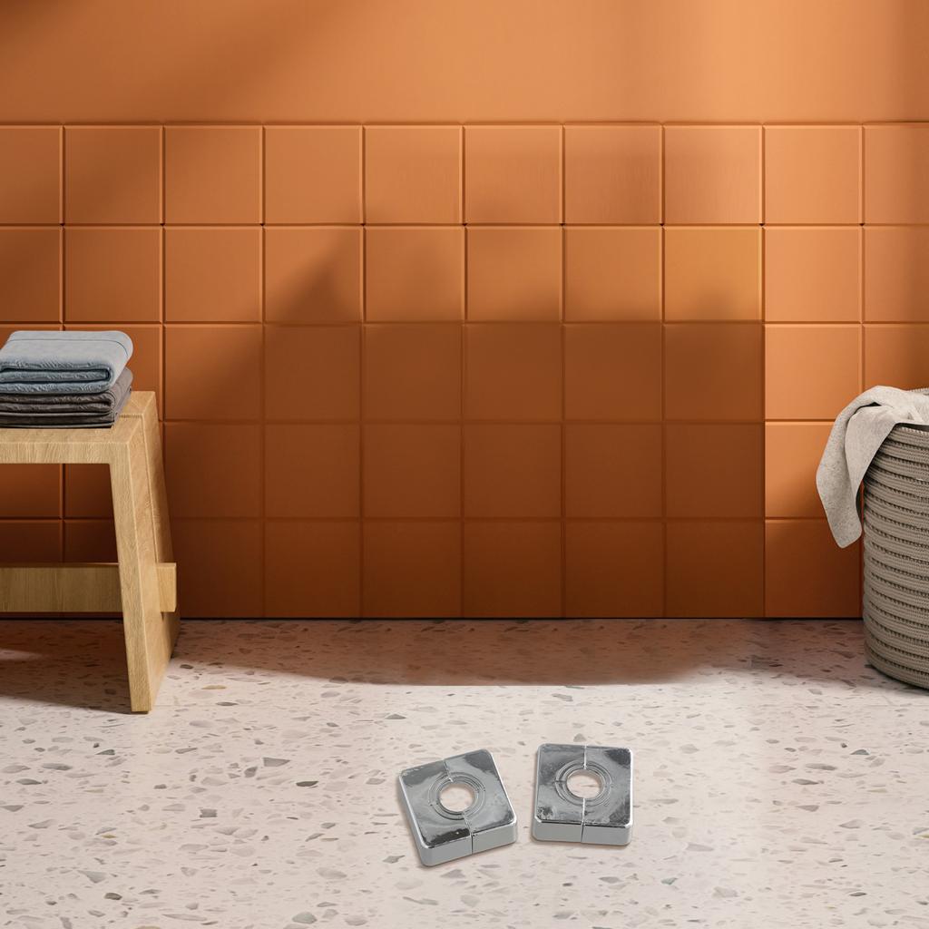 Design Your Bathroom and Kitchen with Decorative Pipe Cover Accessories