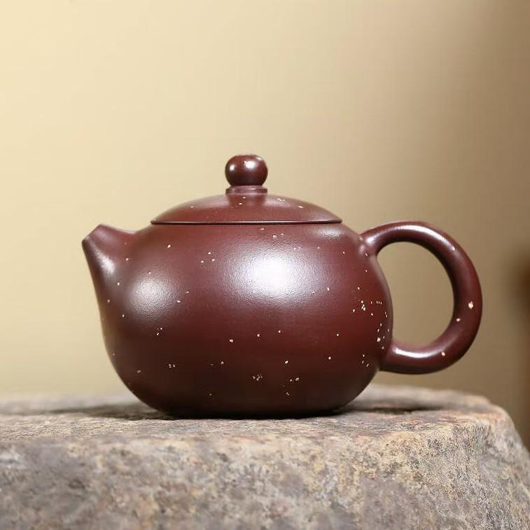 111ml Ancient Yixing Purple Clay Teapots Handmade Xishi Pot Raw Ore Mud Tea Brewing Kettle Chinese Zisha Tea Set Drinkware Gifts