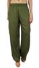 Bimba Women Long Pajama With Pockets Modal Cotton Night Pyjama Sleepwear