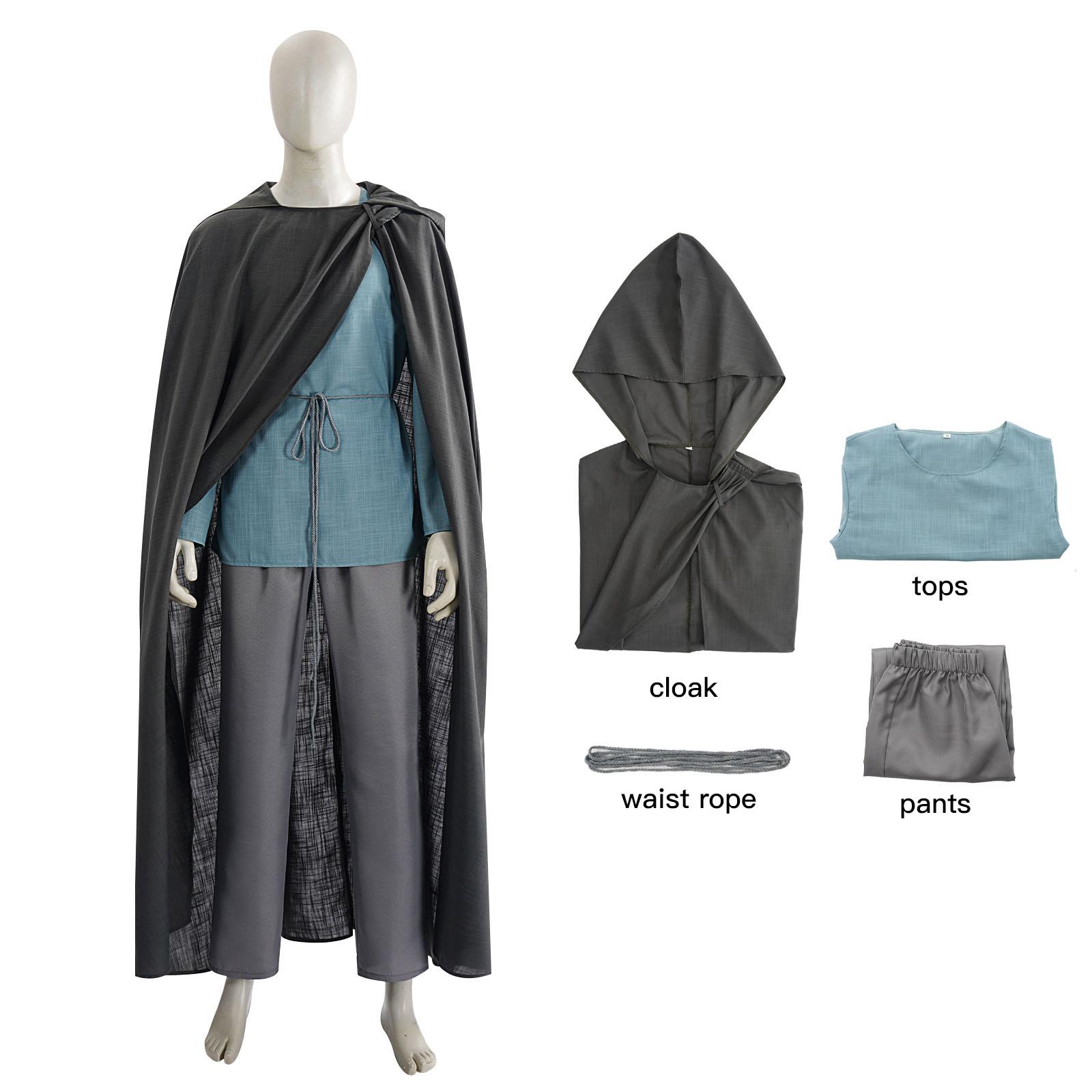 Cosplay Outfit Casual Wear, Hoodie, Tracksuit Role Playing Cosplay Outfit XS синий