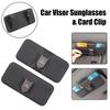 Car Visor Organizer Glasses Bag Sunglass Holder Card Clip Interior For Lexus CT ES GS NX IS250 CT200h IS300h ES300h RX400h NX300