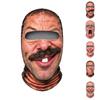 Новинка Лыжная маска с вырезами для глаз, Дышащая быстросохнущая термомаска для лица для зимних видов спорта