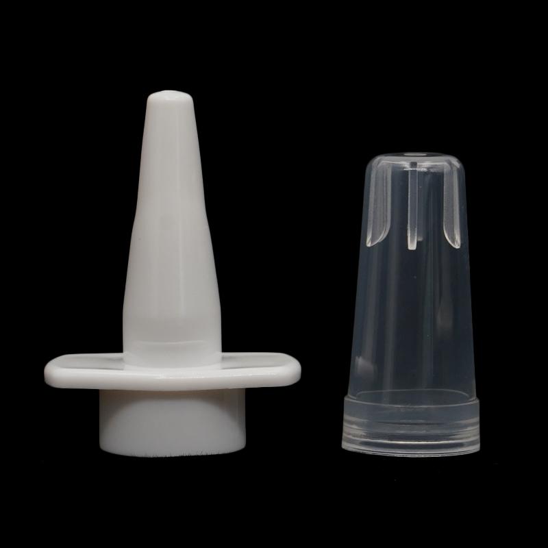 10Pcs Pig Nasal Spray Vaccine Immunization Sprinkler Pigs Pseudo Rabies Nose Device Veterinary with Nasal Spray Head