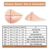 1 Stück Spiralförmige Postoperative Silikon-Prothese Künstliche Konkave Brustvergrößerungspads Prothese für Mastektomie