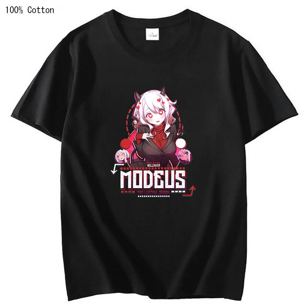 

Helltaker Принт Графический Милые Футболки Funko Pop Манга Футболка Мягкий 100% Хлопок Мужская/женская Футболка Большая Мультяшная Аниме Футболки 2XL