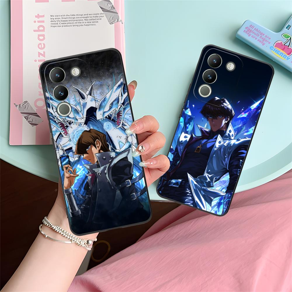 Yugioh Seto Kaiba Phone Case for VIVO V60 V50 V40 V30 V29 V27 V25 V23 Pro Lite 5G Soft TPU Shockproof Cover