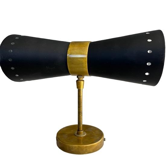 

Набор из 2 настенных бра Diabolo в стиле середины века черного и коричневого цветов