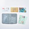 PU Leather Wallet Credit ID Card Holder Purse Money Case for Men Women Multi Slot Slim Card Case Wallet New Fashion Bag