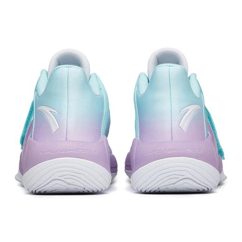 Anta Splash 4 Low Top Basketball Shoes Mens Blue Purple 112221602-12