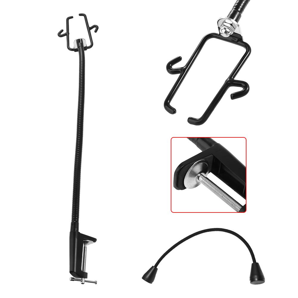 Durable Practical Clip-on Household Flexible Hair Dryer Holder Hair Dryer Stand Drying Fixing Frame Pet Accessories
