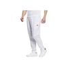 Adidas Knit Tennis Pants with Colorblock Waistband Men Bottoms White IV7577