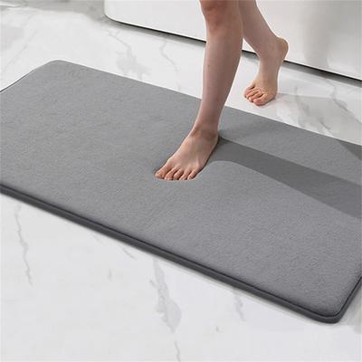 Homaxy Super Absorbent Bath Mat Memory Foam Dywan Antypoślizgowy Toaleta Łazienka Dywanik Miękki Salon Sypialnia Prysznic Dekoracja Dywanik