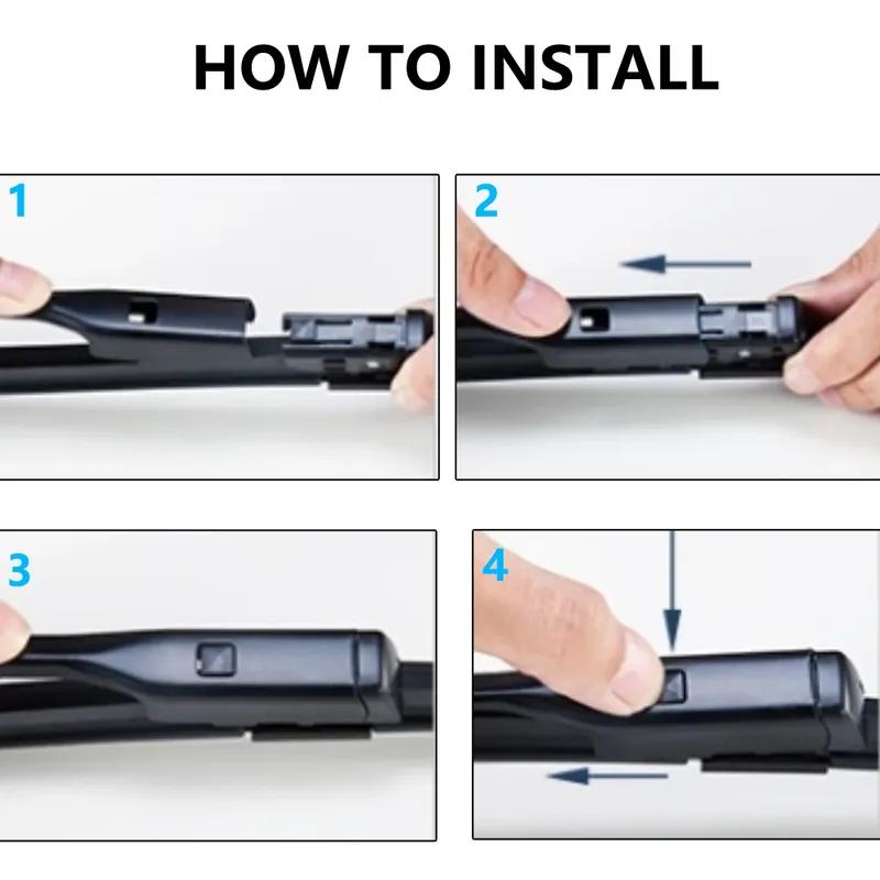 For Volkswagen VW Golf 4 5 6 7 Sportsvan MK4 MK5 MK6 MK7 1J 1K 5K 5G 1997 1999 2000 ~ Wiper Blade Car Accessories Windshield