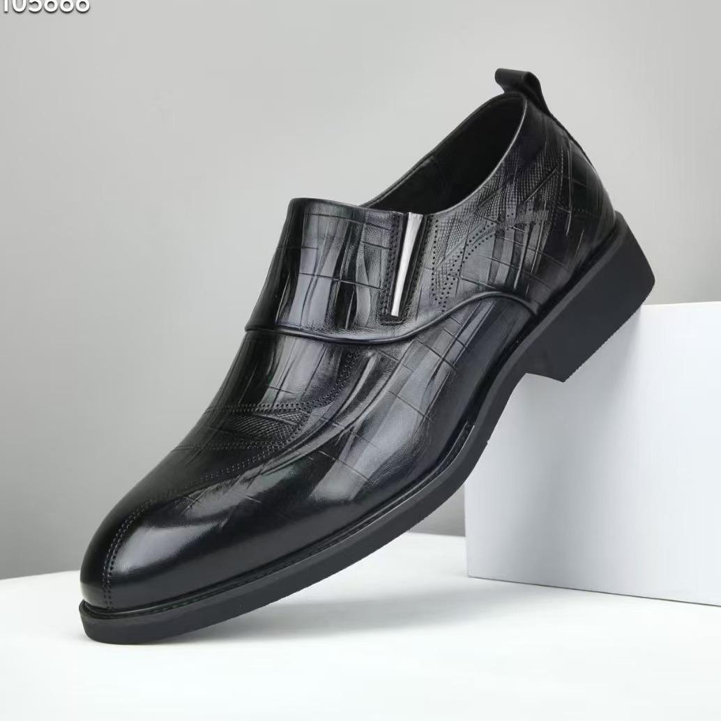 Мужские кожаные туфли — фото 5