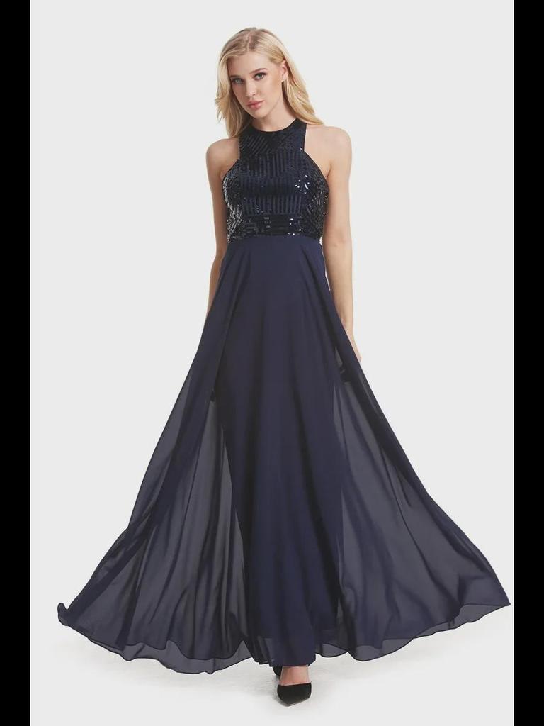 Sequined Slim Bridesmaid & Evening Dress - Women's 2020 Collection