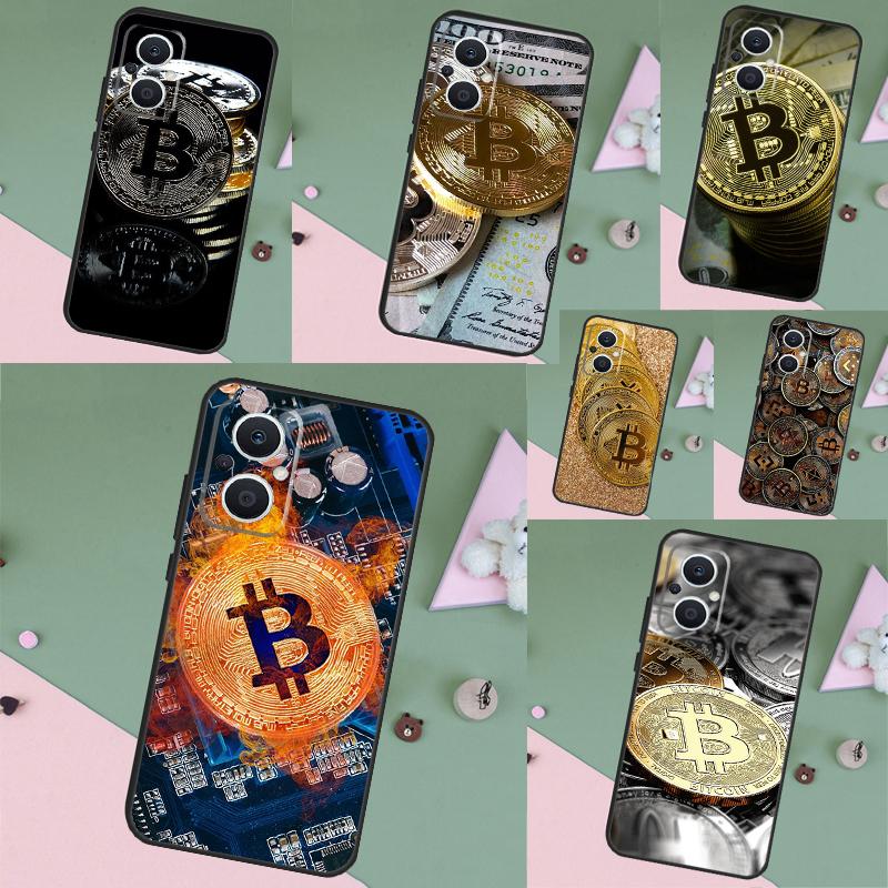 Bitcoin BTC Case For OPPO Reno 7 8 10 Pro 13 13F 12 11 F 8T OPPO Find X8 Pro X6 X3 X5 Lite Cover Shell