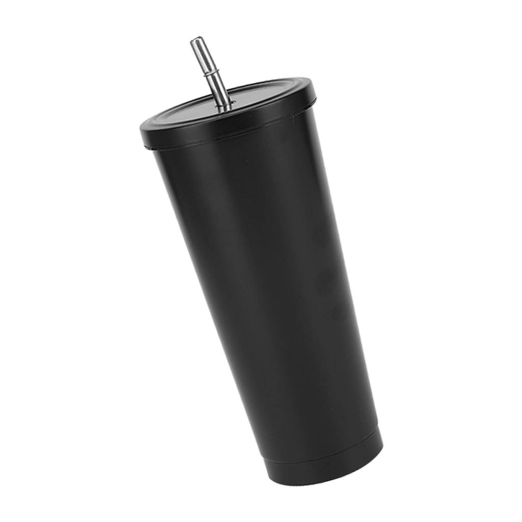 Coffee Cup 750ml Travel Mug Insulated Stainless Steel with Lid and Straw Hot and Cold for Coffee Drinks Travel Home