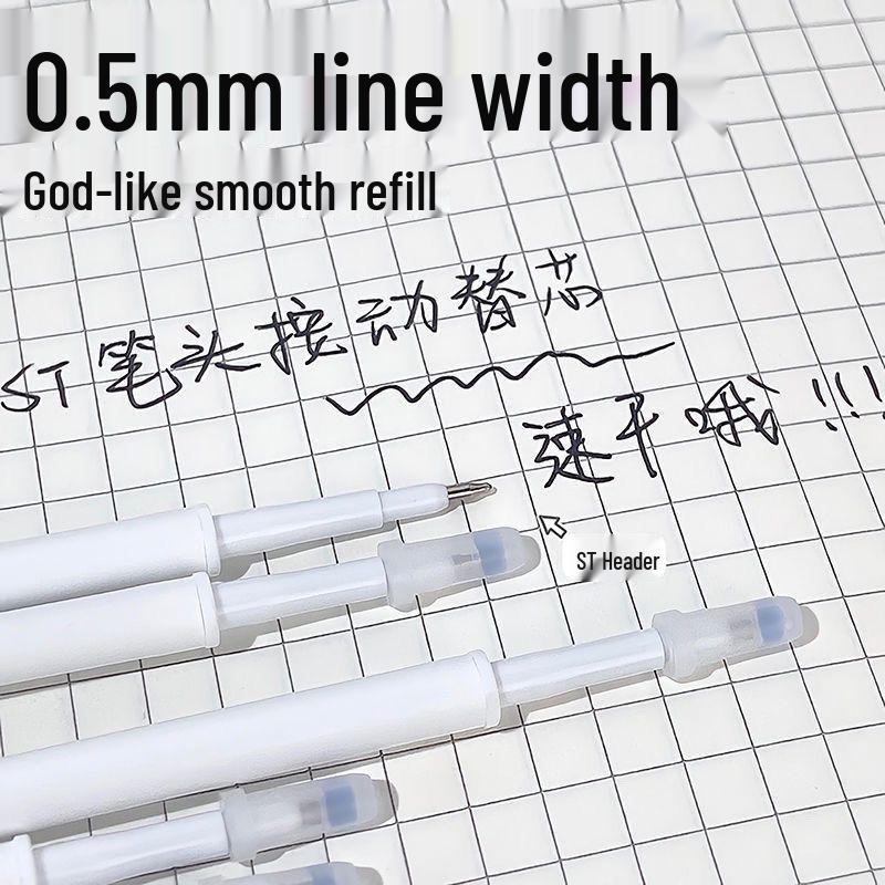 

Модная гелевая ручка «Панда»: Стильная гелевая ручка с нажимным механизмом в китайском стиле, 0,5 мм, для экзаменов и повседневного использования 0.5mm