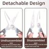 Fish Bread Magnetic Meat Multifunction Cooking Tool Kitchen Scissors Food Shears Nutcracker Bone Cutter