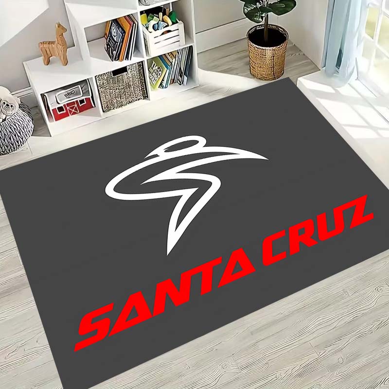 2026 New Stylish Santa Cruz Rugs and Mats, Mountain Bike Bedroom Decor, Machine Washable Mats