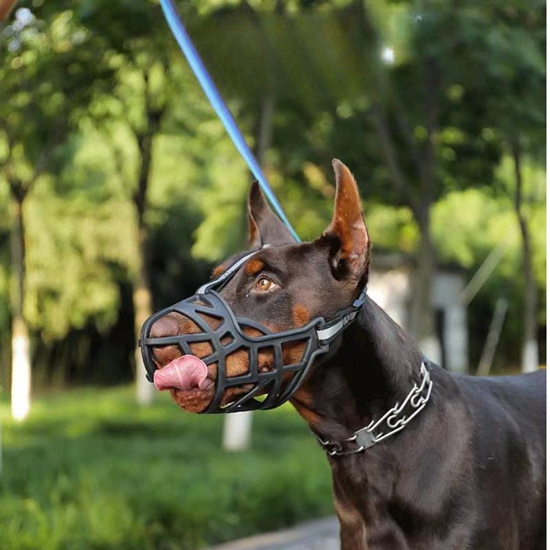 Upgraded Dog Muzzle, Adjustable, Anti-biting, Anti-barking, Anti-eating, Large, Medium and Small Dog Muzzle, Pet Supplies