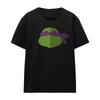 TMNT Donnie Face Womens T-Shirt, S-2XL, Black