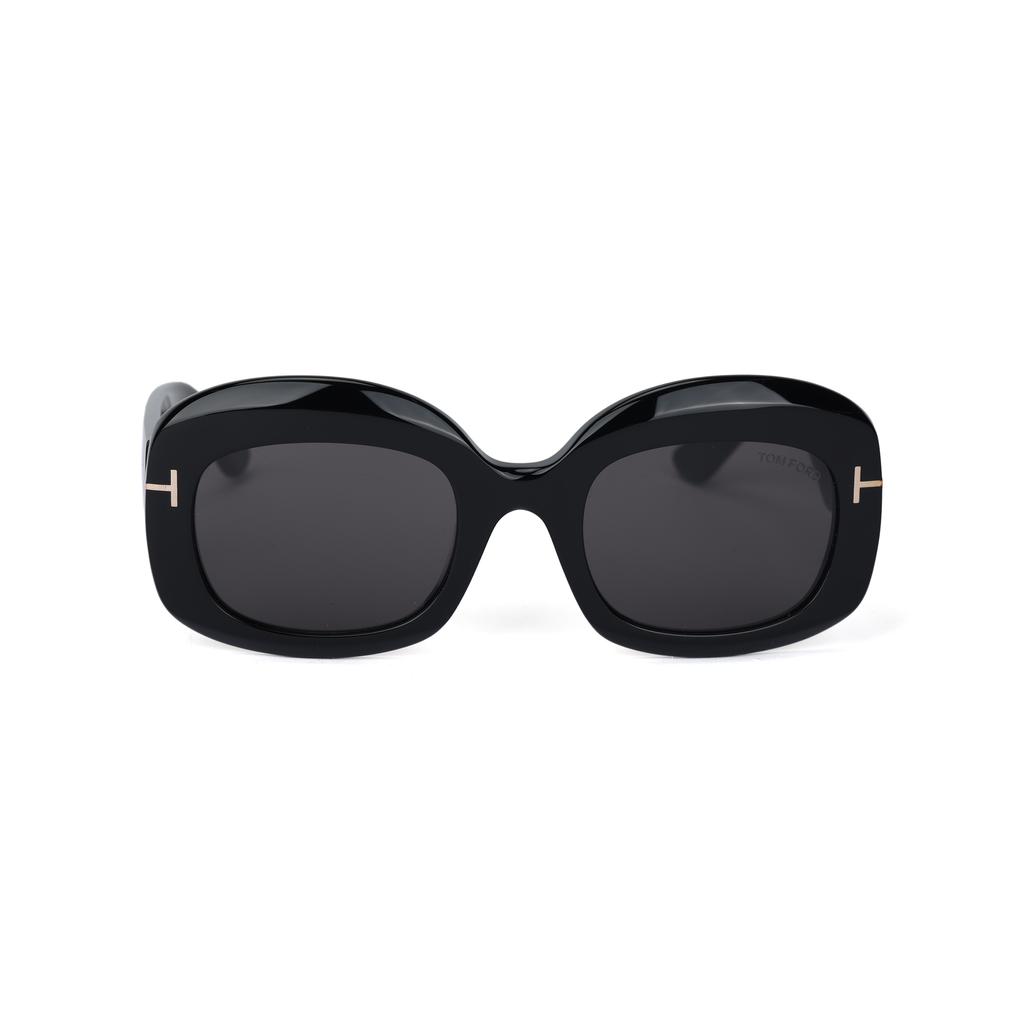 TF Original Design Irregular Shape Sunglasses Women sunglasses Black FT1219