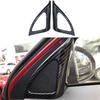 For Kia K3 Forte - A Post Speaker Frame Cover Trim Carbon ABS Style 2PCS