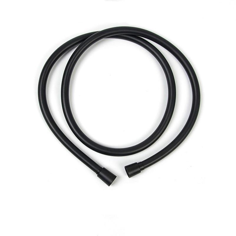 Black Color PVC Material Shower Plumbing Hose 1.5 Meter Length High Quality Pipe Shower Accessories