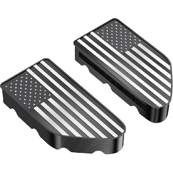 Bed Rail Stake Pocket for GMC Chevy Silverado/GMC Sierra 2500/3500HD(-2025), Chevy Silverado/GMC Sierra 1500(-2025), Truck Rear Caps Bed Rail Holes