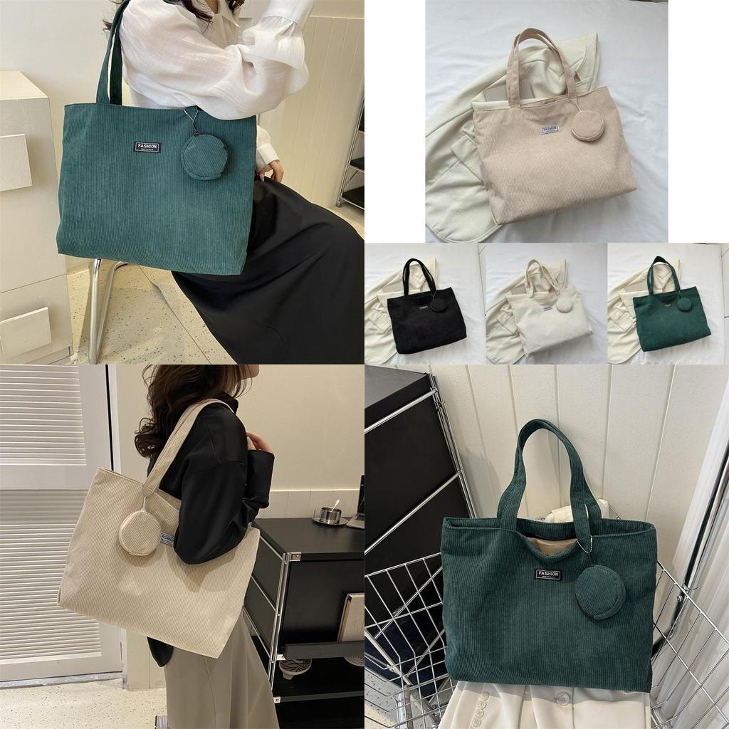 Trendy Summer 2023 Canvas Tote Bag Stylish Casual Shoulder Bag For Women