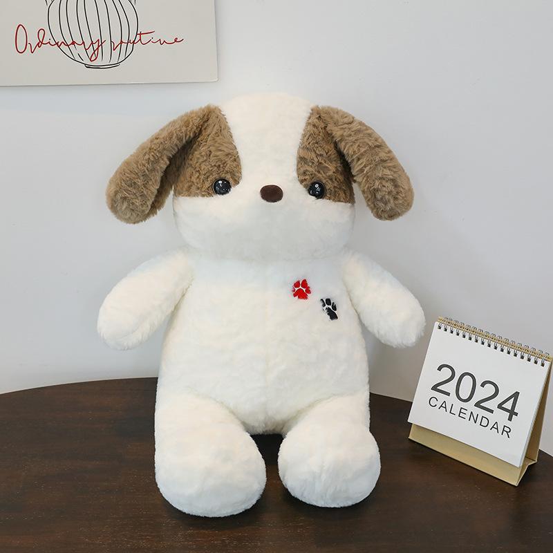 

New long-eared dog doll soothing throw pillow girl sleeping pillow cute plush toy doll 40cm/0.37kg