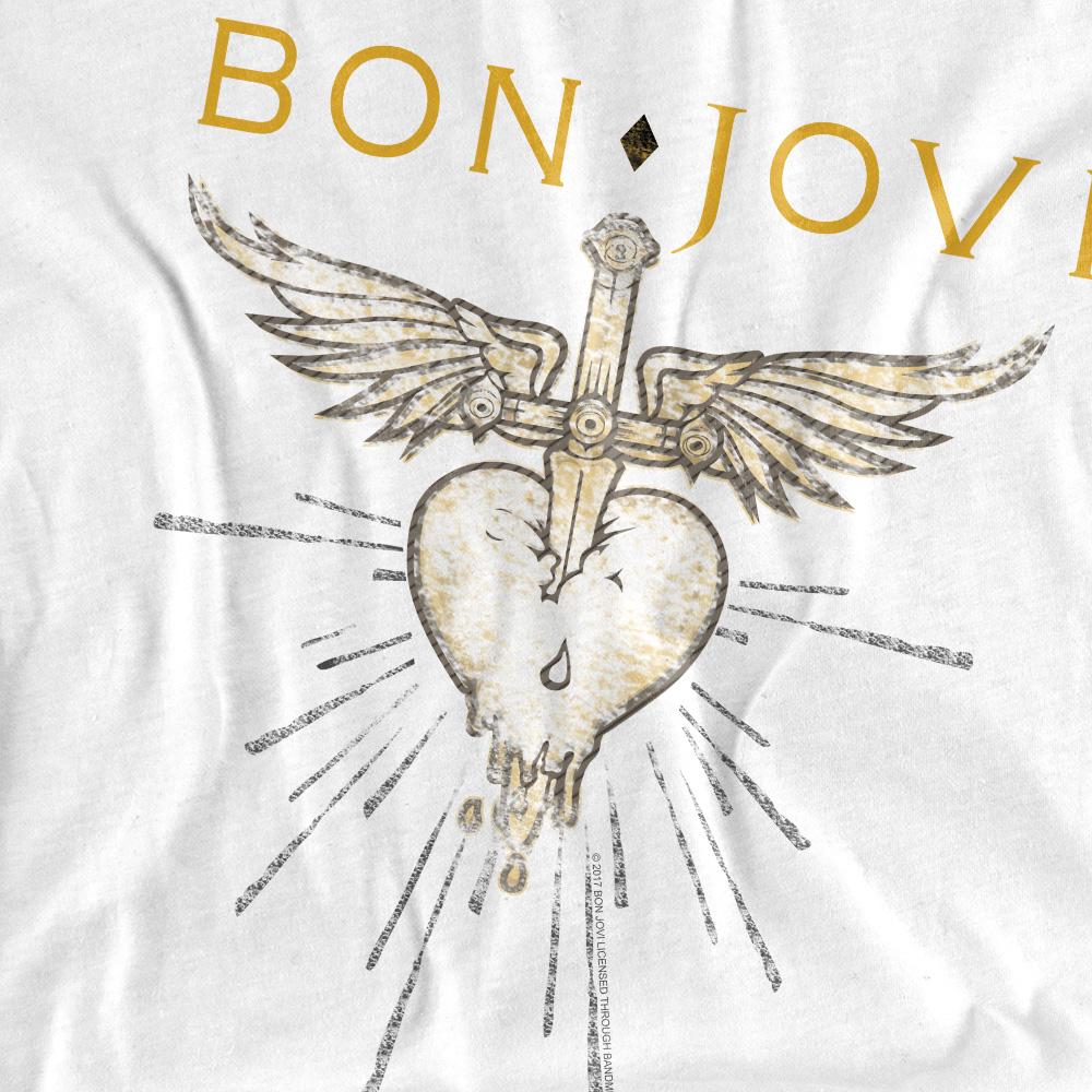 Bon Jovi Unisex Adult Greatest Hits Long-Sleeved T-Shirt