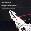 Key Brand Foldable Multi-Function Wire Stripping and Cutting Pliers for Electricians
