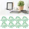 100pcs Paper Clips Innovative Cute Small Palm Shape Reusable   Metal Paperclips for   School Home