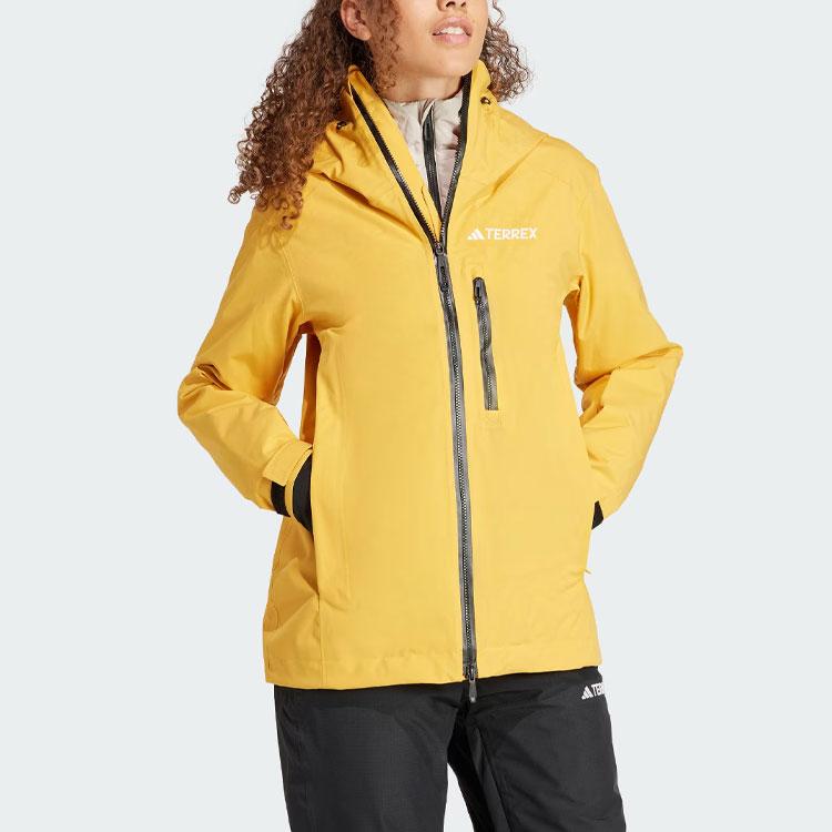 adidas Terre Ski Top Women's Apricot Yellow IB1071
