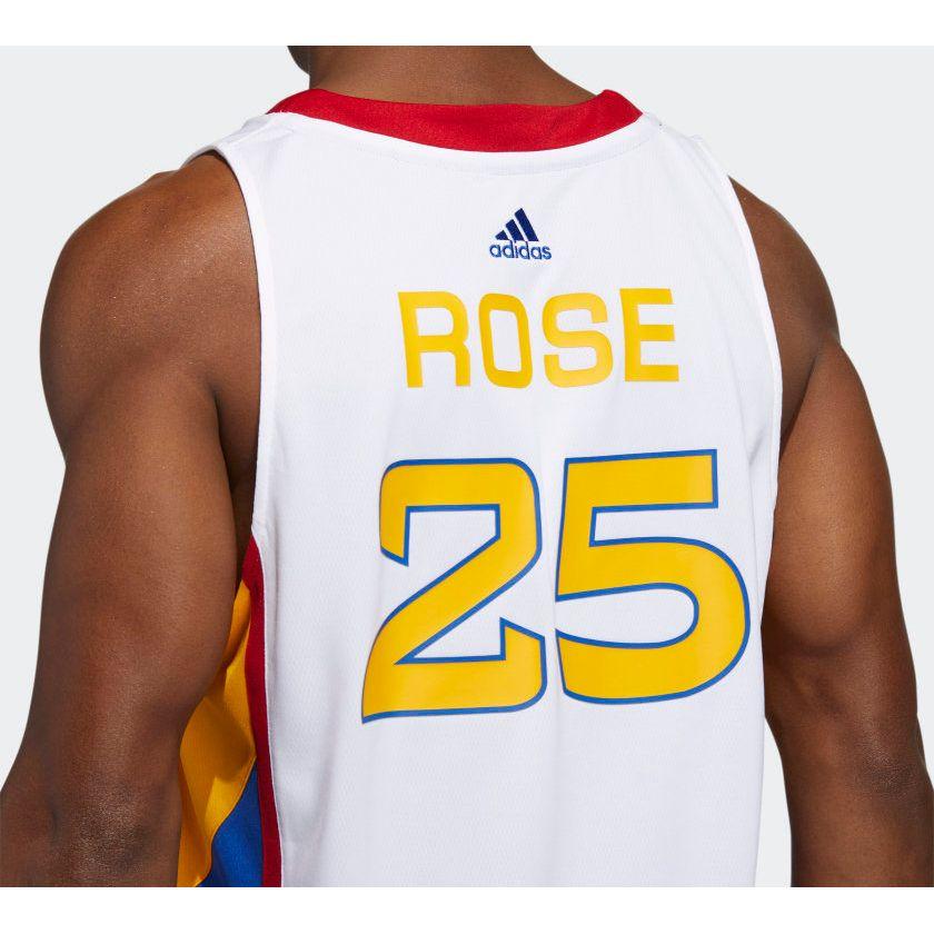 adidas Canotta da Basket Performance Derrick Rose Mcdonalds All-Star Game Home Uomo Top Bianco GJ0073