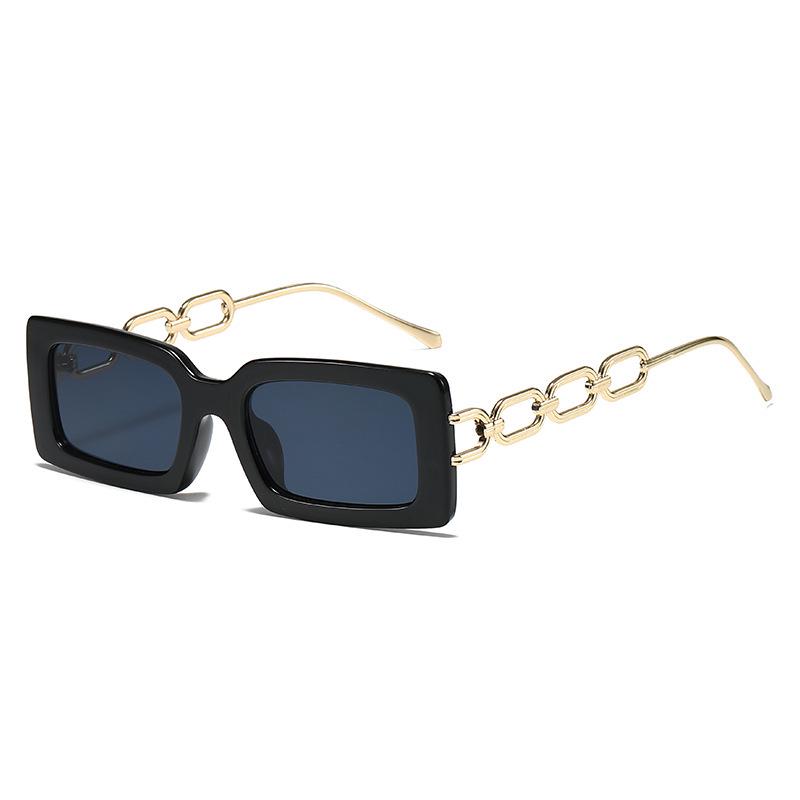 2024 Women's UV400 Square Chain Sunglasses - Versatile & Stylish