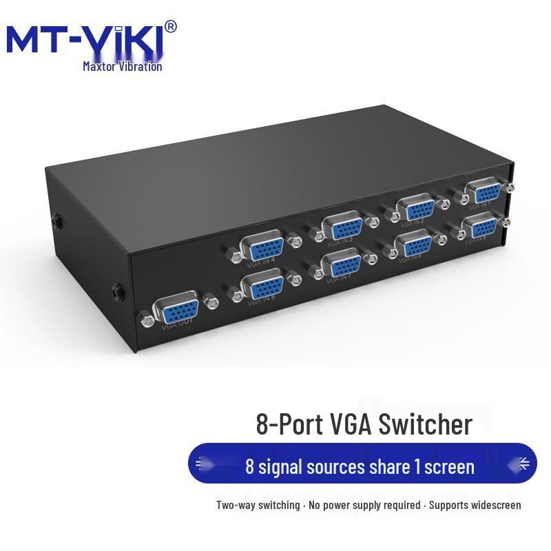 MT-viki 8-Port VGA Switch