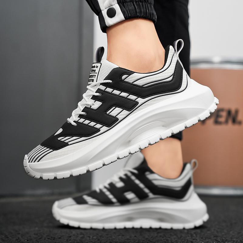 Men's Sports Shoes Low-top Ultra-lightweight Trendy Casual Breathable Running Shoes