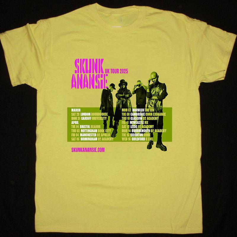 

Skunk Anansie band UK Tour 2025 T Shirt Full Size S-5XL Unisex T-Shirt XXXXL