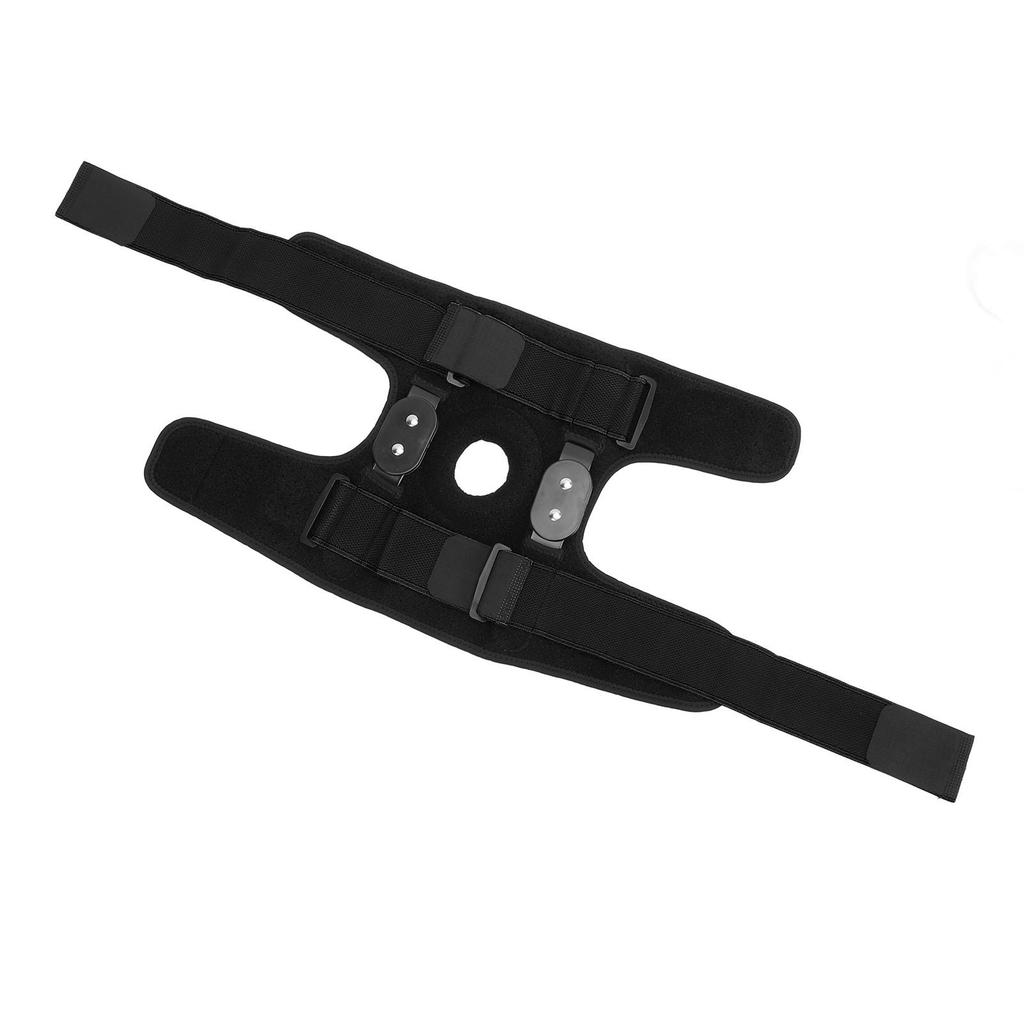 Protective Knee Pad Foldable Aluminum Plate Shock Absorbing Anti Slip Strap Breathable Knee Brace for Running