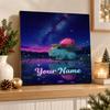 Bulbasaur Custom Name Diamond Painting Personalized 5D Full Drill DIY Diamond Art Home Decor