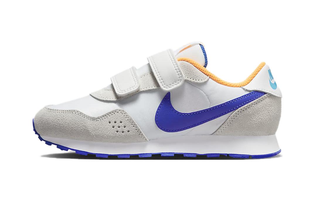 

Nike MD Valiant PS Slip Resistant Cushioning Abrasion Resistant Low top Running Shoes White Blue Kids CN8559-110 28