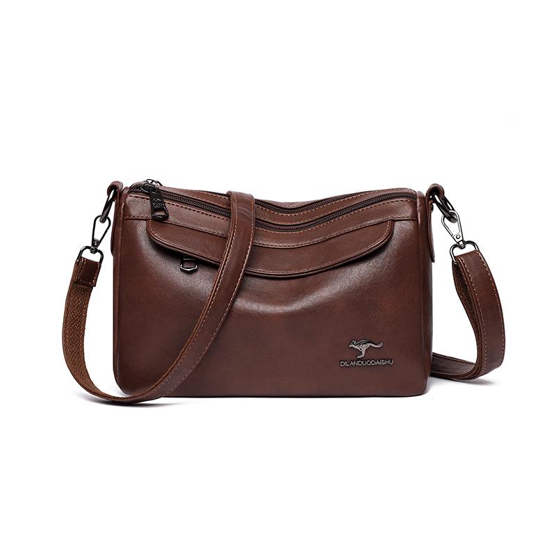 Shoulder Bag Women's Multi-Layer Large Capacity Crossbody Bag