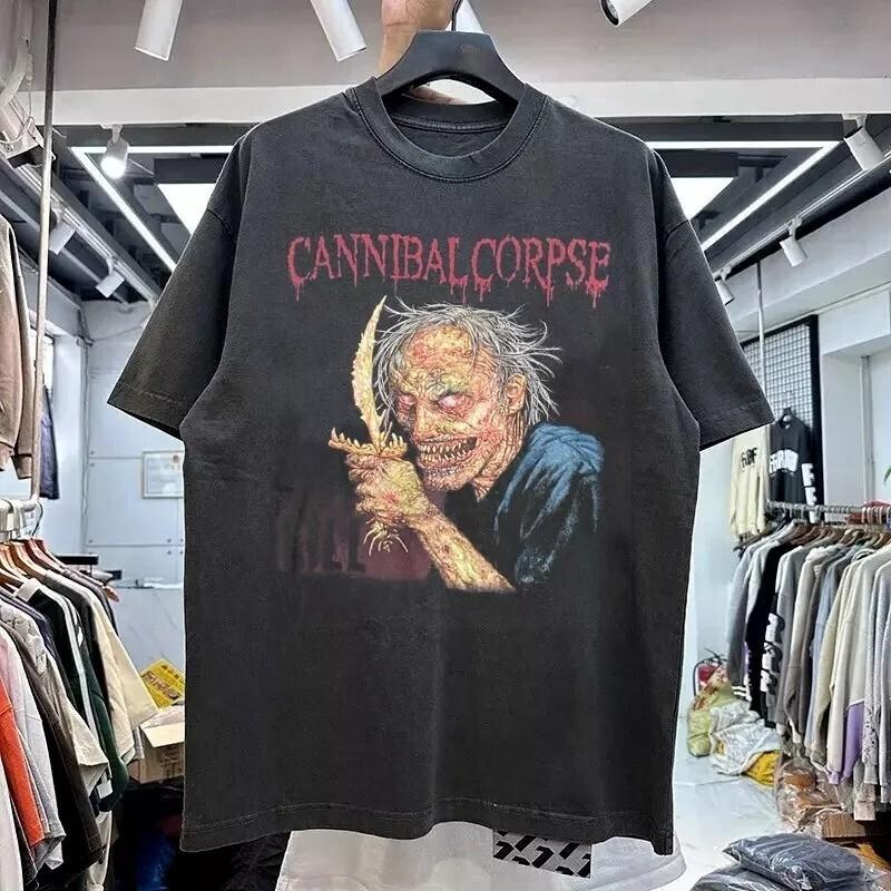 Cannibal Corpse Band Remake Black T shirt Unisex Classic Style S-5XL Unisex T-Shirt XL