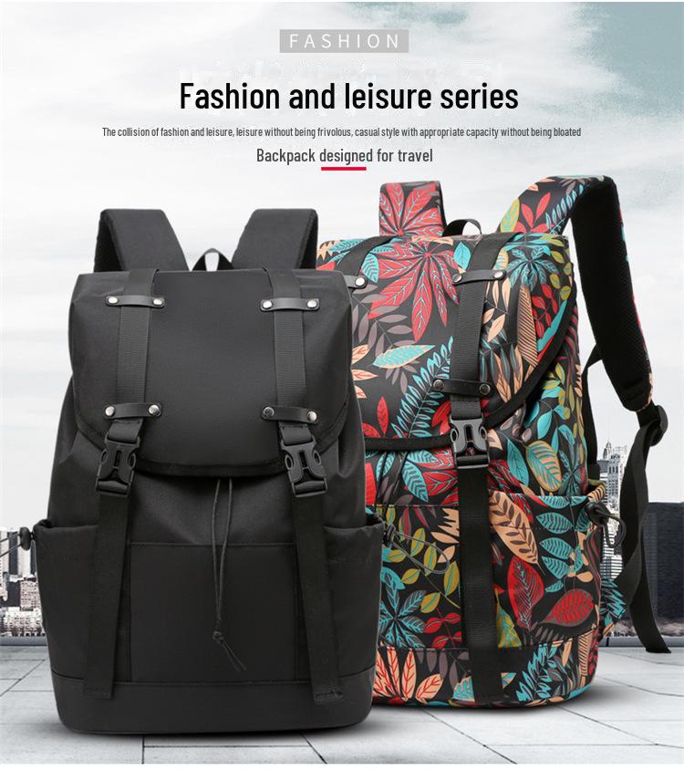 New Winter Outdoor Travel Backpack for College Students - Unisex Casual and Laptop-Friendly