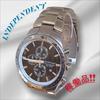 Used [Working Item] INDEPENDENT Chronograph Black Dial Men's Watch